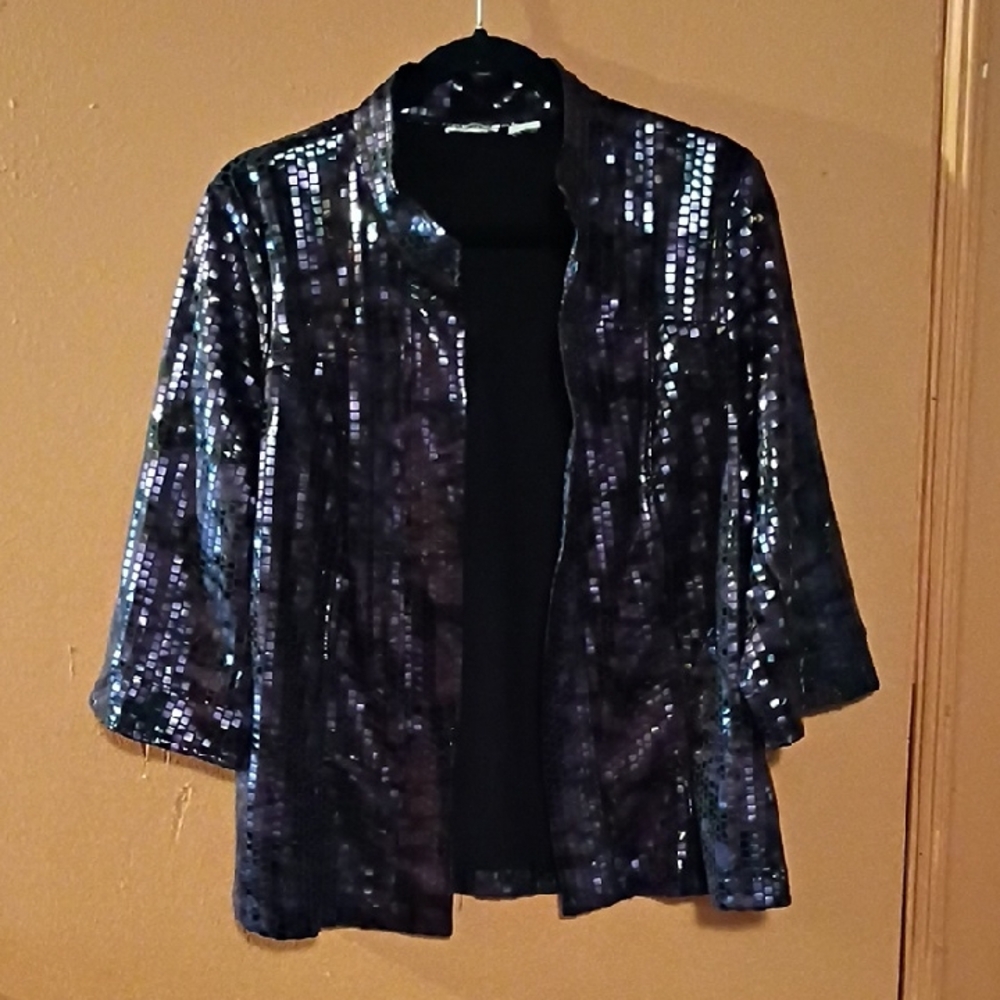 Sequin Black Jacket - image 1